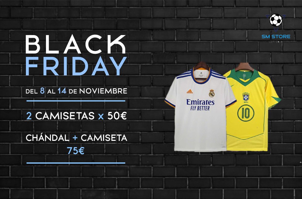 💣BLACK FRIDAY💣

💰 Aprovecha nuestras OFERTAS para tu próximo pedido

📦 Envío GRATIS

📩 Consultas, catálogo y pedidos vía MD o escríbenos a smstorebcn@gmail.com