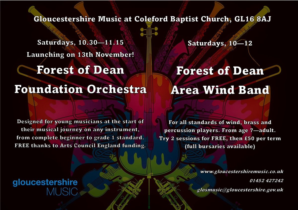Gloucestershire Music tweet media