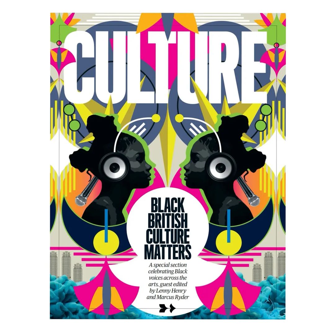Across the arts, Black British artists are making their voices heard. To mark the moment, Lenny Henry and Marcus Ryder have guest-edited the Saturday magazine’s culture section. Image courtesy of @Thisisazarra stephenlawrenceday.org #StephenLawrence #blackbritishculture