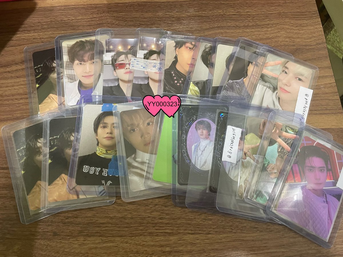 YY000323's tweet photo. #YY00updates batch 2 done unbox https://t.co/LfYsBzkIQU