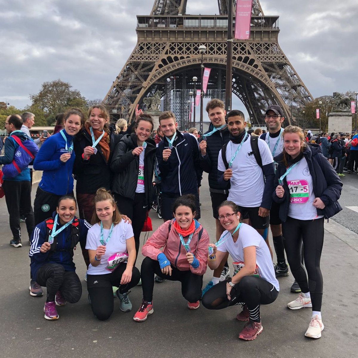 👏 Félicitations aux équipes du #CNOSF qui ont participé, aux cotés de <a href="/SarahOurahmoune/">Sarah Ourahmoune OLY</a>, administratrice du CNOSF, à la course <a href="/EkidenParis/">Maif Ekiden de Paris</a> ce dimanche !