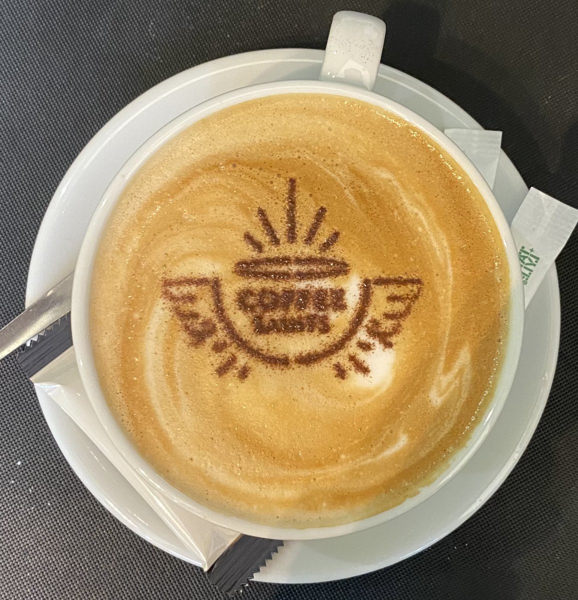 So apparently it’s #CappuccinoDay today. We make our #Coffee using only #FairTrade locally roasted beans. Which of our coffees have you tried??? 💛☕️😂 #coffeewithaconscience #coffeelovers #Edinburgh #WeAreTheCoffeeSaints #FrothyCoffee #socent