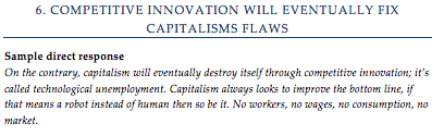 GavinKaar's tweet photo. The crux of cost efficiency. Robots create more profits, but humans need 'jobs'…? This Neoliberal dogmatic argument amongst 19 others discussed in the book
#NewNewDeal #berniesanders #medicareforall #UnionStrong #M4A #ThePoorPeoplesCampaign #OurRevolution #GreenNewDeal https://t.co/Vw1AaCHEir