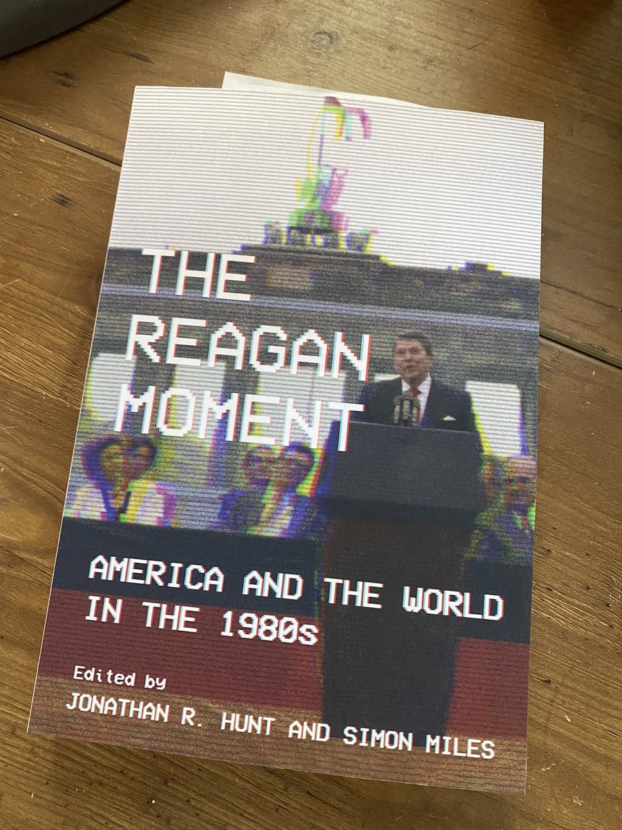 Look what arrived this morning! #ReaganMoment #twitterstorians thanks for all the hard work <a href="/JRHunTx/">Jonathan R. Hunt</a> and Simon Miles!