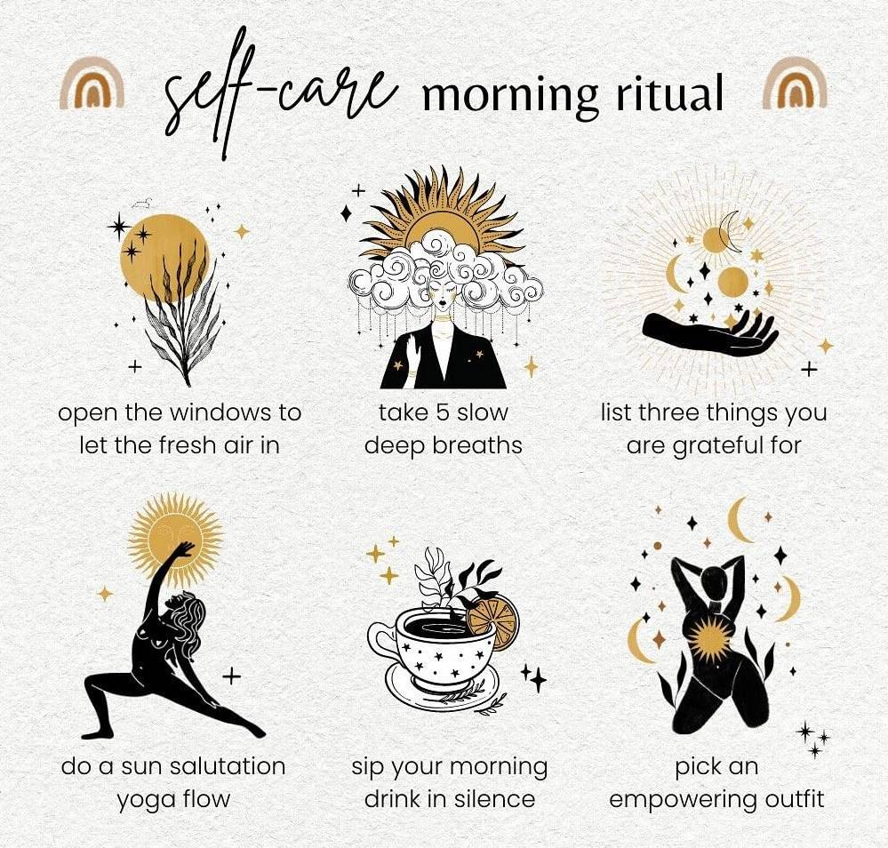 CCWellnessWorks's tweet image. 🌛Start Your Day with Self-Care🌞

 🌅Fresh Air

🌬️Deep Breaths

🙌Be Grateful

🧘Movement

☕Silent Cuppa

👗Snappy Outfit

▫️

▫️

▫️

▫️

▫️

▫️

▫️

▫️

▫️

▫️

🌊#CapeCod ⚓#WellnessWorks 🌊
#OldCapeApothecary #MuscleCalm #SelfCare #NotSelfish #MondayVibes #SelfCareRoutine