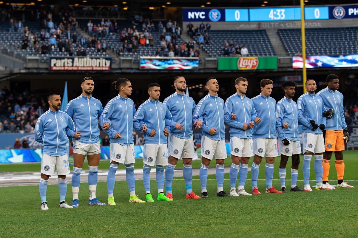 Fantastic performance in our last game of the season!! Proud of this team..always fighting through adversity!! Now we make ourselves ready for the Playoffs 💙🗽 Vamos New York @NYCFC
