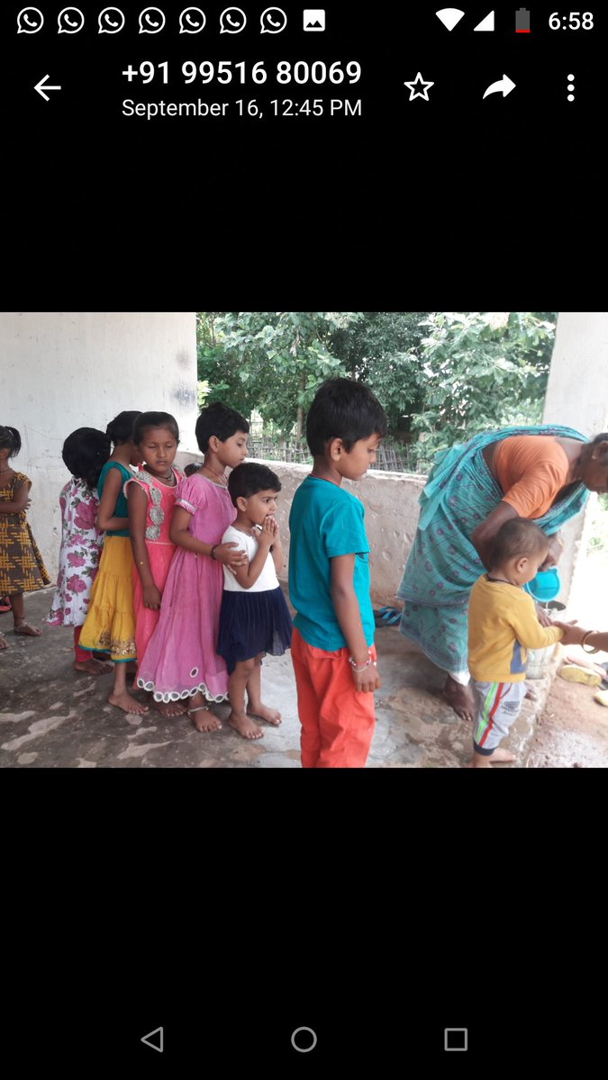 KAsifabad's tweet photo. #Supportive Supervision visits of #DistrictWelfareOfficer @KAsifabad. Supervised #SSFP program of #SAM #MAM children and also supervised #Swatchhta Pakhwada2021. https://t.co/VGfDkUsCHd
