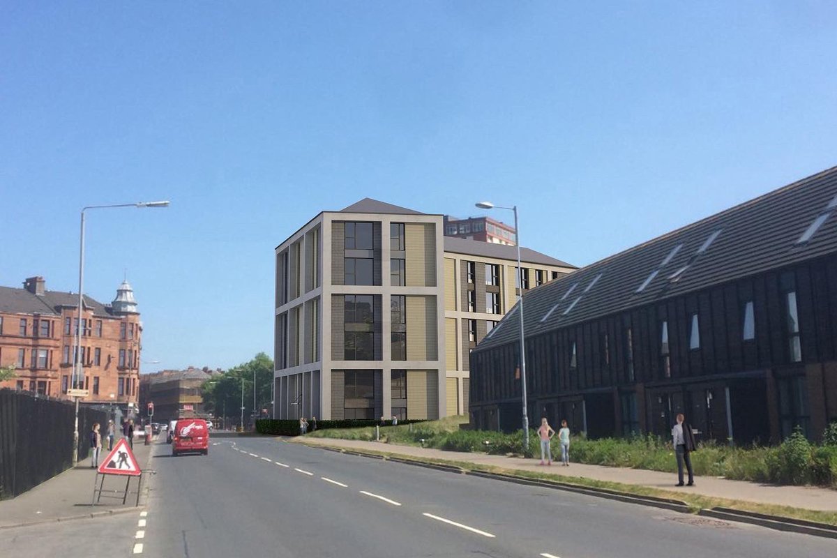 CCG_Scotland's tweet photo. Glasgow’s largest #Passivhaus development, Springfield Cross, is starting to take shape as a new landmark development for the city’s East End.
 
👉Read More: https://t.co/PSXGbg6In8
 
#cop26 #cop26glasgow #climateagenda #construction #ukconstruction #constructionscotland #Glasgow https://t.co/1jXsMQ7iI3