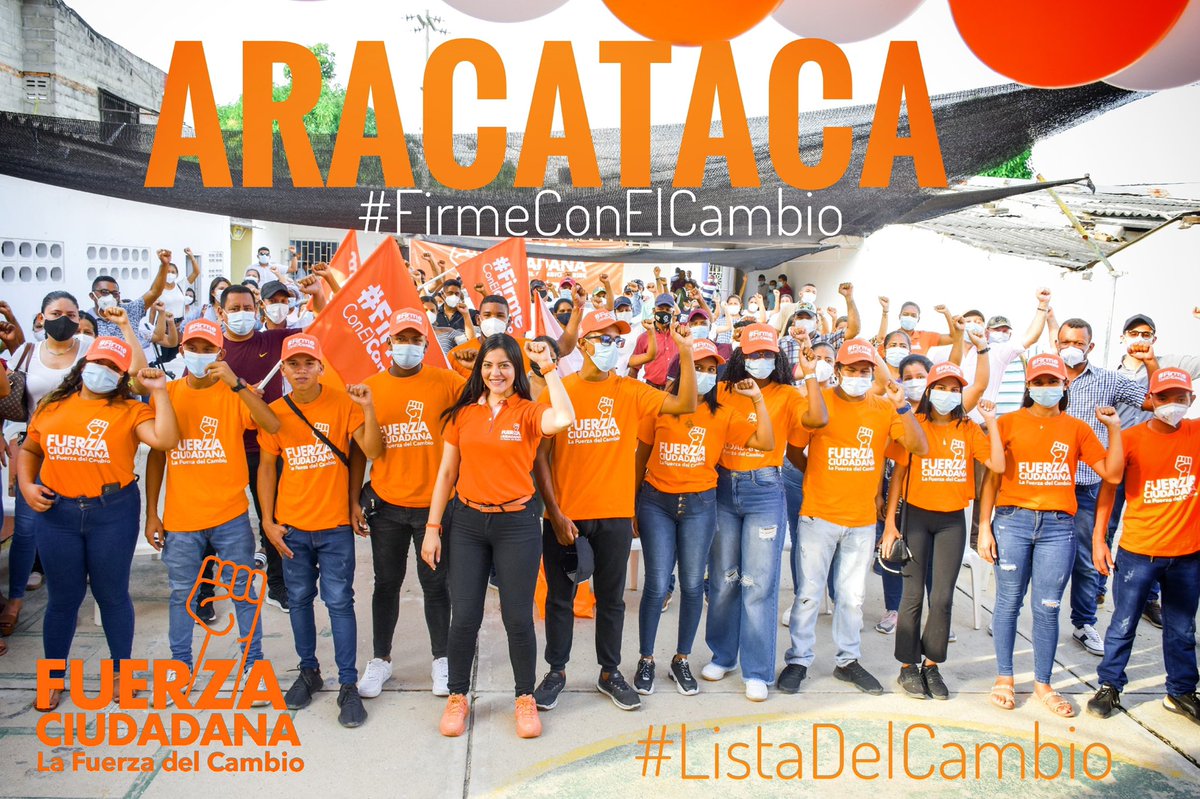 MarialejaRojas's tweet photo. La #ListaDelCambio llegó a visitar a la militancia de @fzciudadana en Aracataca. 

¡Que alegría el recibimiento! Conversamos con las cataqueras y cataqueros, sobre el cambio que proponemos para el Magdalena. 

Vamos #FirmeConElCambio🧡 https://t.co/Yi18X2QpQL