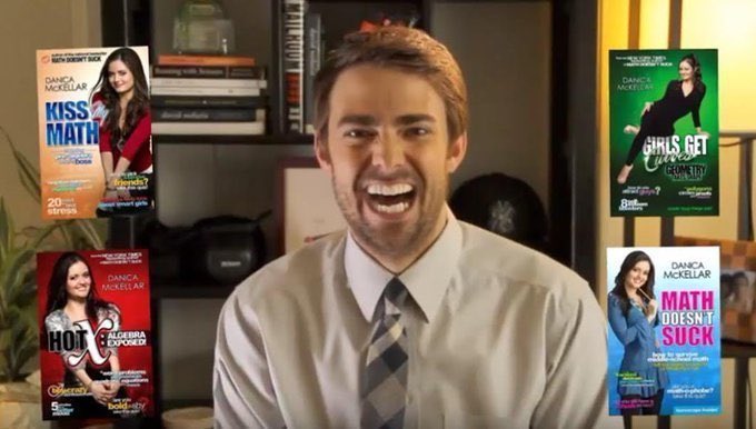 McKellarMath's tweet photo. #McKellarMathMonday 😊 The hilarious @jonathanbennett guests in ep.4 of #MathBites, "World Math"! https://t.co/fIrgokYOJj https://t.co/yIO8cj7mhP