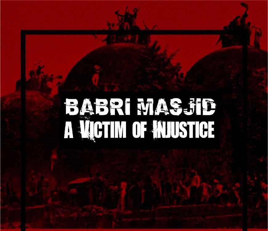 Shahida_NWF's tweet photo. The Babri Masjid is a history. And History can neither be forgotten nor erased. This masjid demolished by injustice shall be built with justice.
#BabriMasjidVictimOfInjustice https://t.co/sV9sw9mvqv