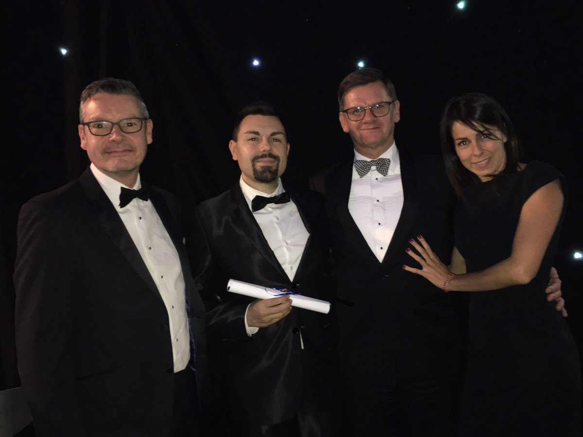 Reproflex3's tweet photo. We had a great night at @EFIA2 Print Awards. R3 was honoured with Bronze for Supplier of the Year & our #Vortex technology was recognised with Silver in Promotion for Corrugated. It was also fantastic to celebrate the success of our friends @RobertsMart1852 @InterflexUk & #ZDUE. https://t.co/9Nbc8DB5AP
