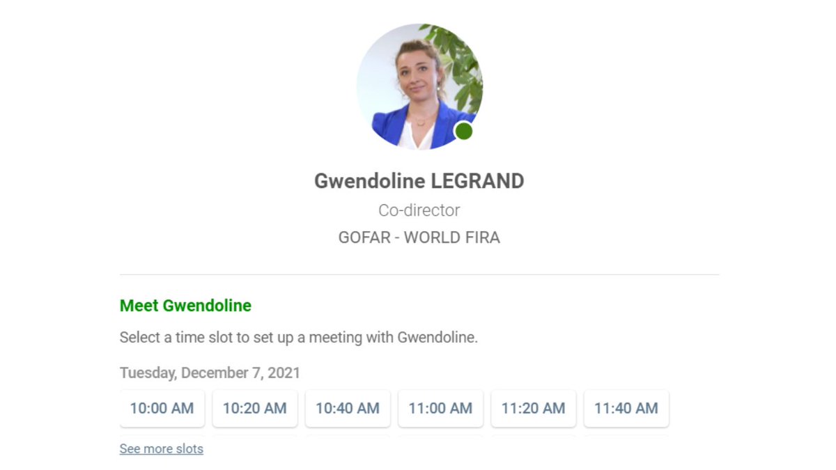 gofar_fira's tweet photo. The B2B Meetings are open! 🤝
Make connexions with the other leaders of the ag robotics industry now! 🤖🌱
💻 Register and discover all the participants on: https://t.co/PXoT5DuyD4
#robot #agriculture #agtech #b2bmeeting https://t.co/B1I9PjE2yx