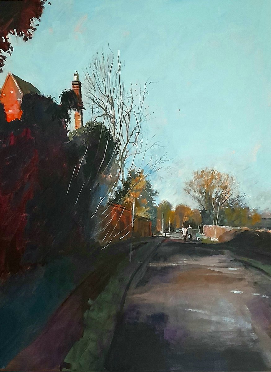 MarkETRobinson's tweet photo. Woolstone Sunday Walk.
MET Robinson
Acrylic on canvas
Nov 8th 2021
#countrypainting #village #art #enpleinair #Woolstone #painting #galleryart #countryside @CountryfileMag @Countrylifemag https://t.co/3v1s9C7EcK