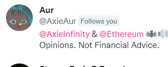 blaack_mambaa's tweet photo. OMG😍 I have no words. thank u soo much I didn't accept that @AxieAur will follow me. for this celebration, we are giving a small 200 SLP #Giveaways...

1: Follow @AxieAur @Blackmamba5656 
2:Retweet this tweet
3: tag your 2 friends https://t.co/kuD4uG0pMT