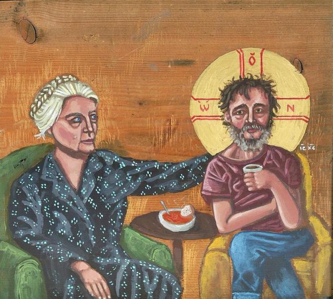 Jesuit News (@jesuitnews) on Twitter photo “I really only love God as much as I love the person I love the least.”
-Dorothy Day, who was born #OTD in 1897. Art by <a href="/KLICONS/">Kelly Latimore Icons</a> “I really only love God as much as I love the person I love the least.”
-Dorothy Day, who was born #OTD in 1897. Art by <a href="/KLICONS/">Kelly Latimore Icons</a>