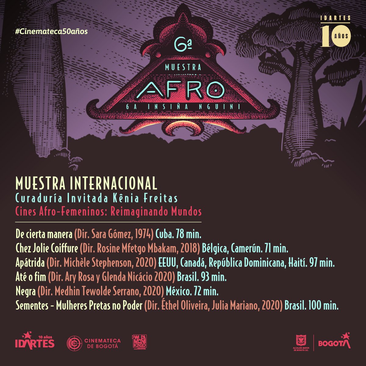 Cine afrofeminista y afrofuturista: así será la sexta edición de la Muestra Afro