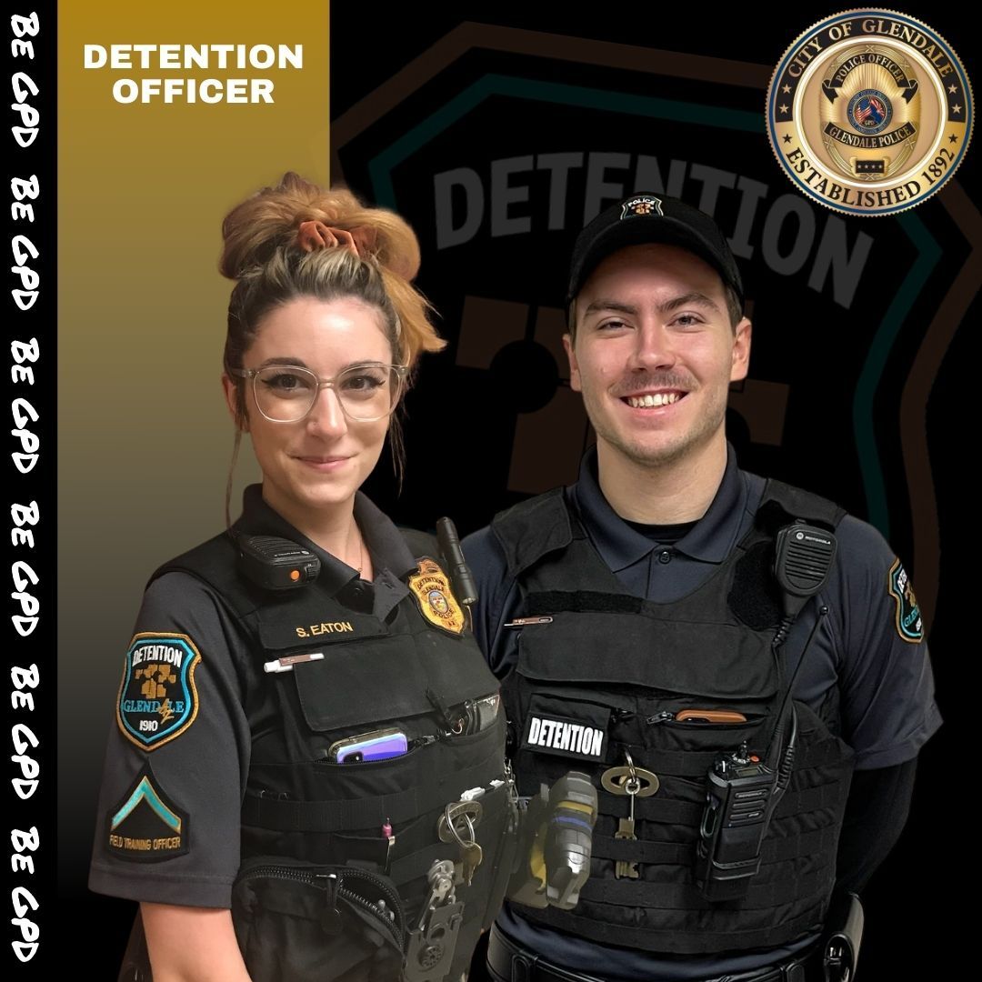 Glendale Police Department Recruiting Unit Twitterissä: "💵 $2,000 HIRING  BONUS 💵 NOW HIRING: POLICE DETENTION OFFICER STARTING SALARY: $38,743 -  $58,115 Annually APPLICATIONS ACCEPTED UNTIL: 11/22/2021 Ready for a career  that provides