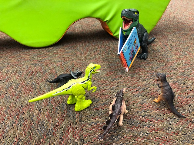 lubbocklibrary's tweet photo. Dinosaurs have taken over the library this Dinovember! They're enjoying a quick storytime and wanted us to remind you about 2 special storytimes on Facebook this week. Tues & Thurs at 10:30 AM. Tune in with us! https://t.co/YWkjCJ9sPA
#dinovember #lubbocklibrary #lubbocktx https://t.co/DNPThTny11