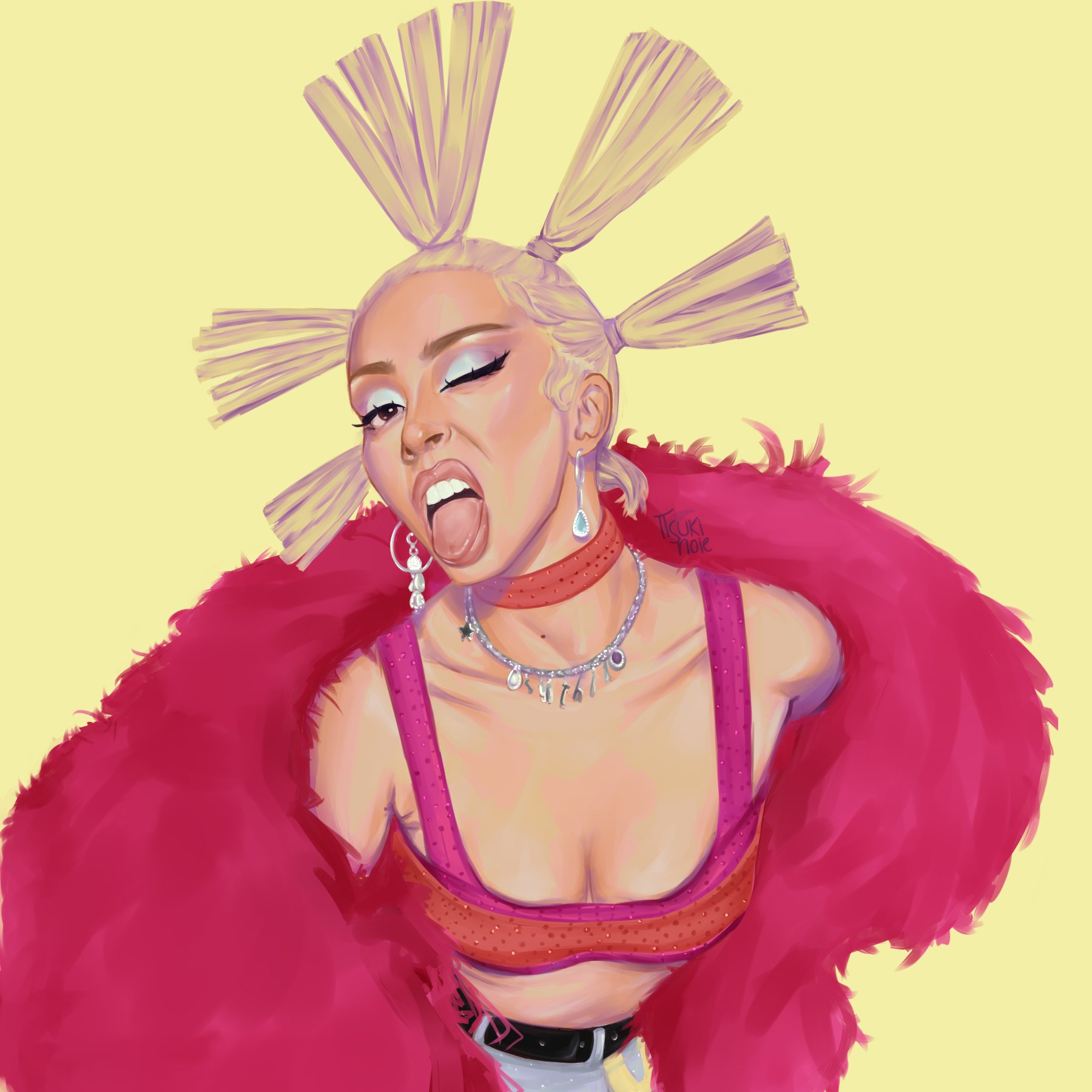 “DOJA X CYNTHIA 💫 #DojaCat” .