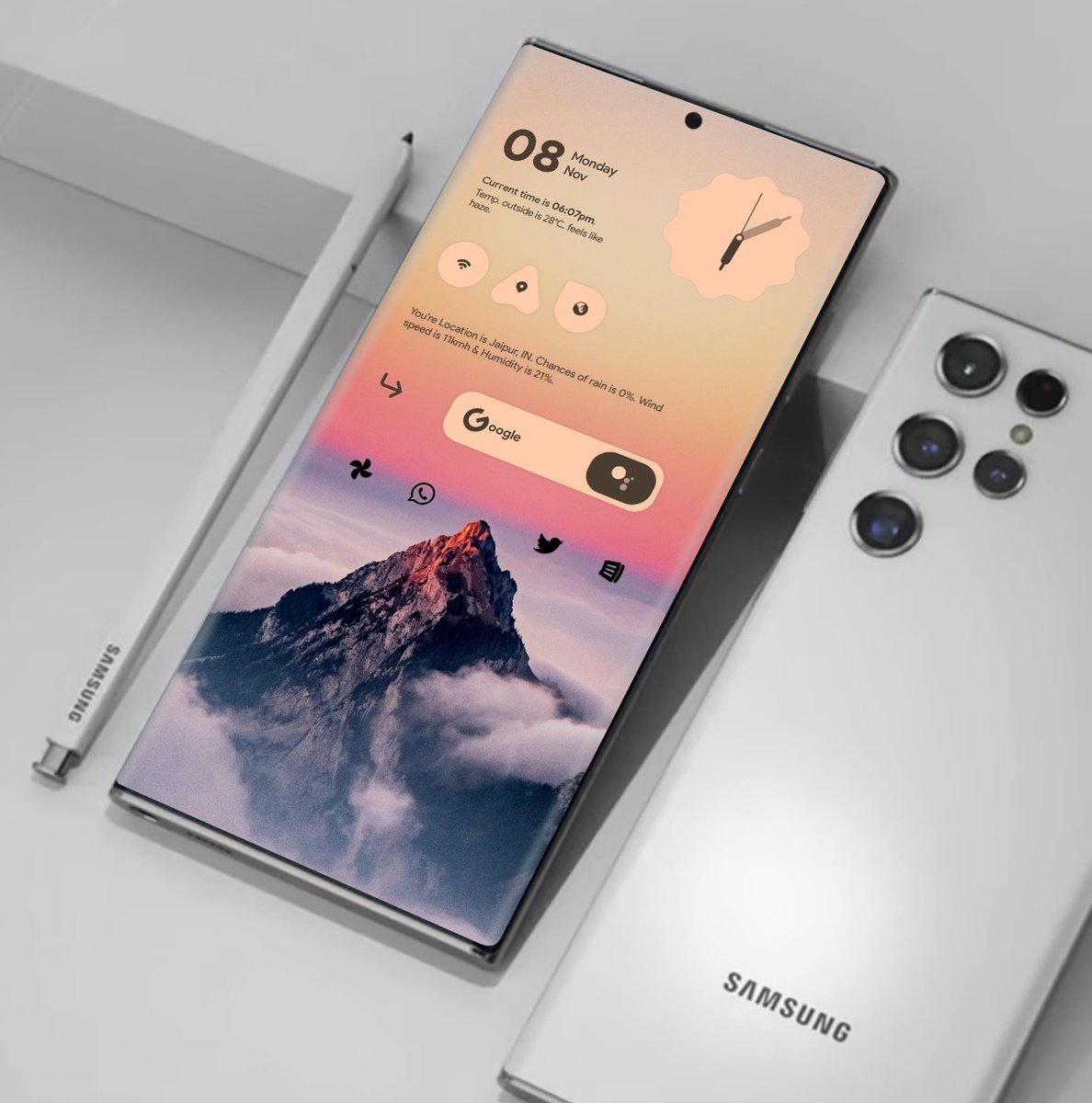 theandrofreak's tweet photo. Set🆙 for today!✨
Details :-
➠ Verrone kwgt : https://t.co/DEu9LPp1Om
➠ Flight dark icons by @natewren
➠ Template by @andro_idfans
#theandrofreak #phonesetup #Verrone #kwgtpro https://t.co/29oGAACN6H