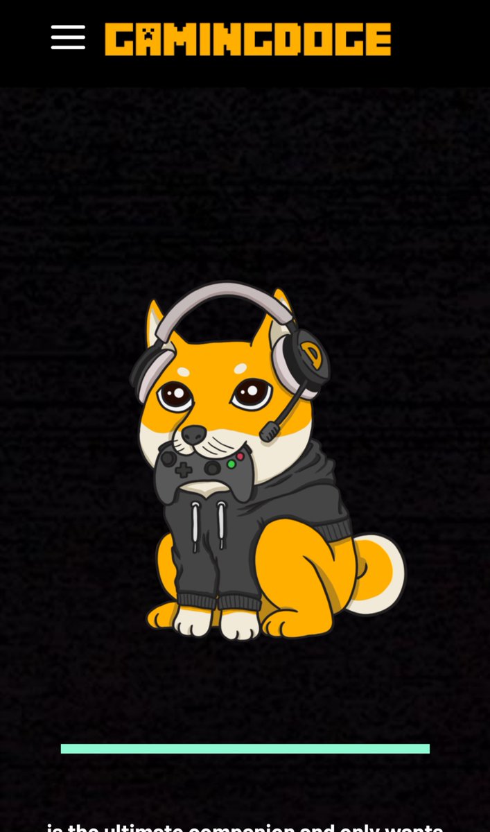 MetaKing69's tweet photo. 🔥HOT🔥

👑  #GamingDoge $GAMINGDOGE
🐦  @GamingDogeToken
📱  https://t.co/lAj2QdLTrF
🌍  https://t.co/06I6UfhClR

➡️  BUY THE DIP? 😁 😎
EASY X2? 😁 
 📉https://t.co/aan7wiDwBU

✅ P2E
✅ CMC &amp; CG 
✅ LOW MC - 3.5M
✅ 1000x possible?! 
#Metaverse #Crypto #CryptoGems 
#NFT

DYOR https://t.co/JCSNw1Mlhw