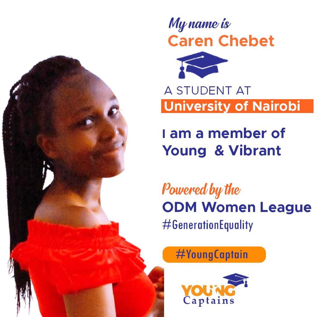 OdmWomen's tweet photo. To all the little girls who are watching this, never doubt that you are valuable and powerful, and deserving of every chance and opportunity in the world to pursue and achieve your own dreams.”Hillary Clinton. #ODMYoungCaptains #UniversityEdition #GenerationEquality @TheODMparty https://t.co/SIuaVfApa1