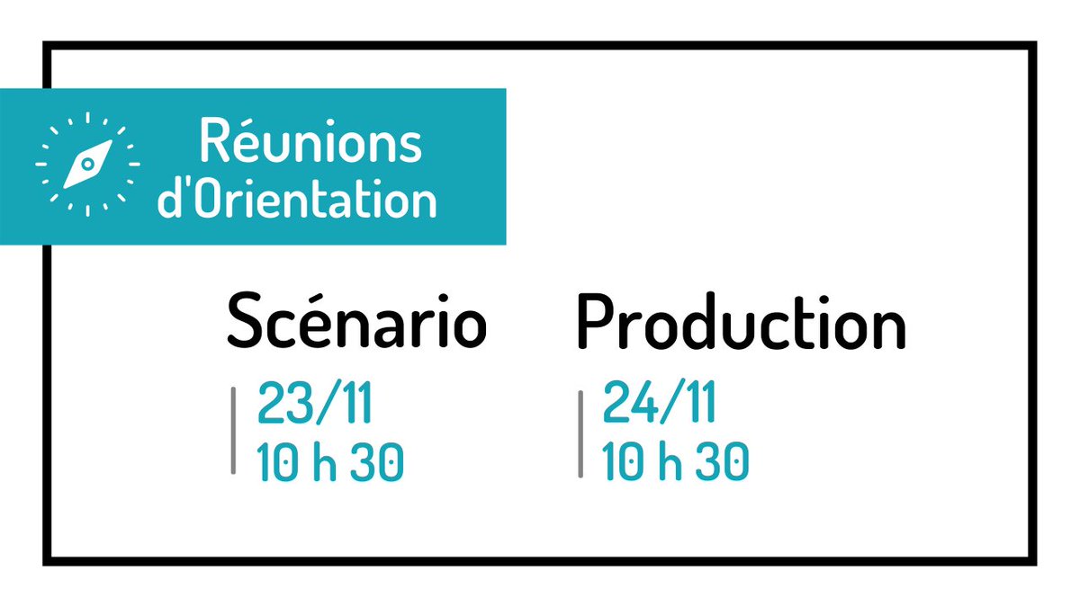 /// Réunions d’Orientation

Rendez-vous aux réunions d’orientations Scénario et Production de la Maison du Film, qui permettent de s’initier aux prérequis d’un dossier de scénario et de découvrir les enjeux du financement de court métrages. 

Inscription : bit.ly/ROMDF