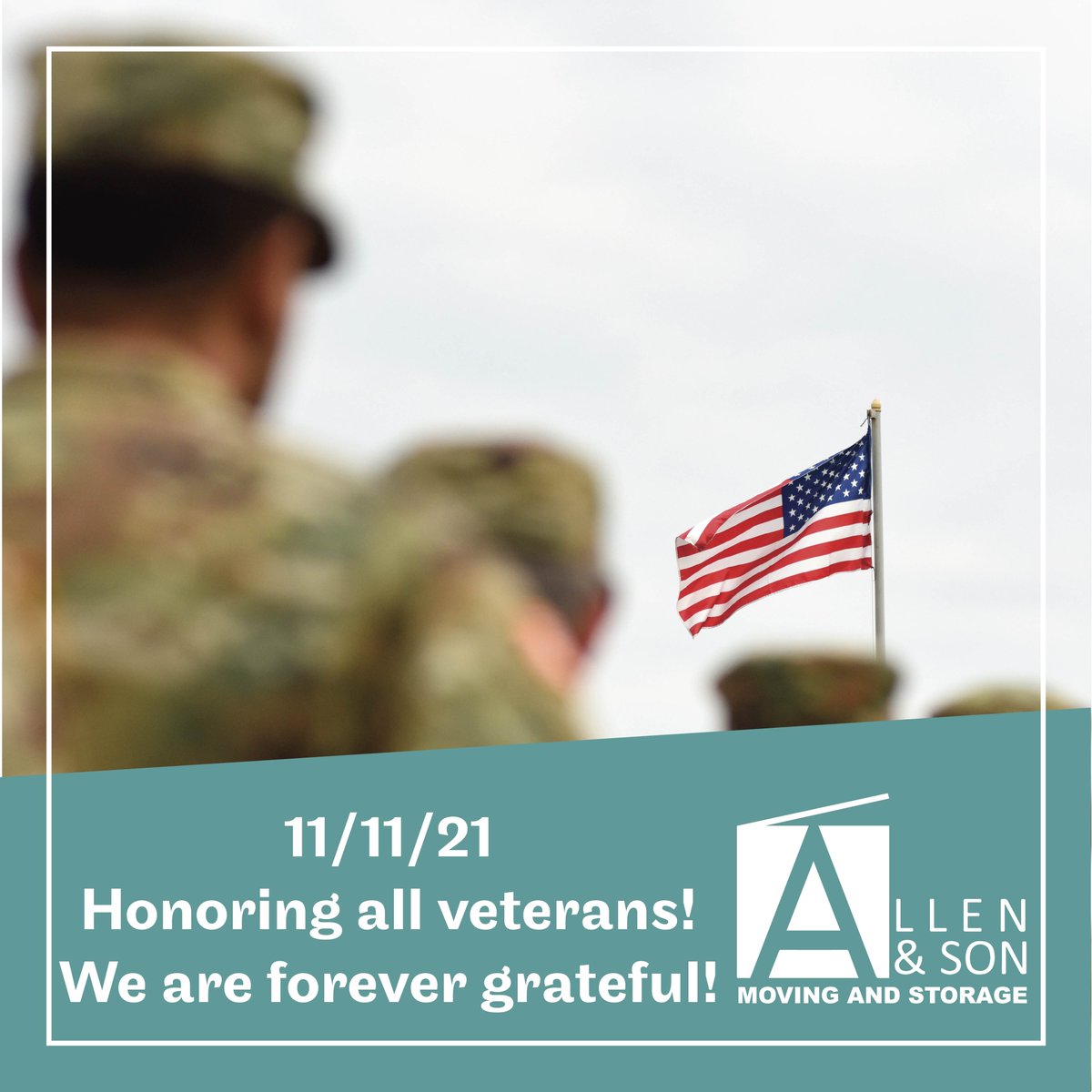 allensonmoves's tweet image. Honoring all who served our nation! Veternan's Day always remembered!

#movingexperience #movingservices #professionalmovers #bestmovingcompany