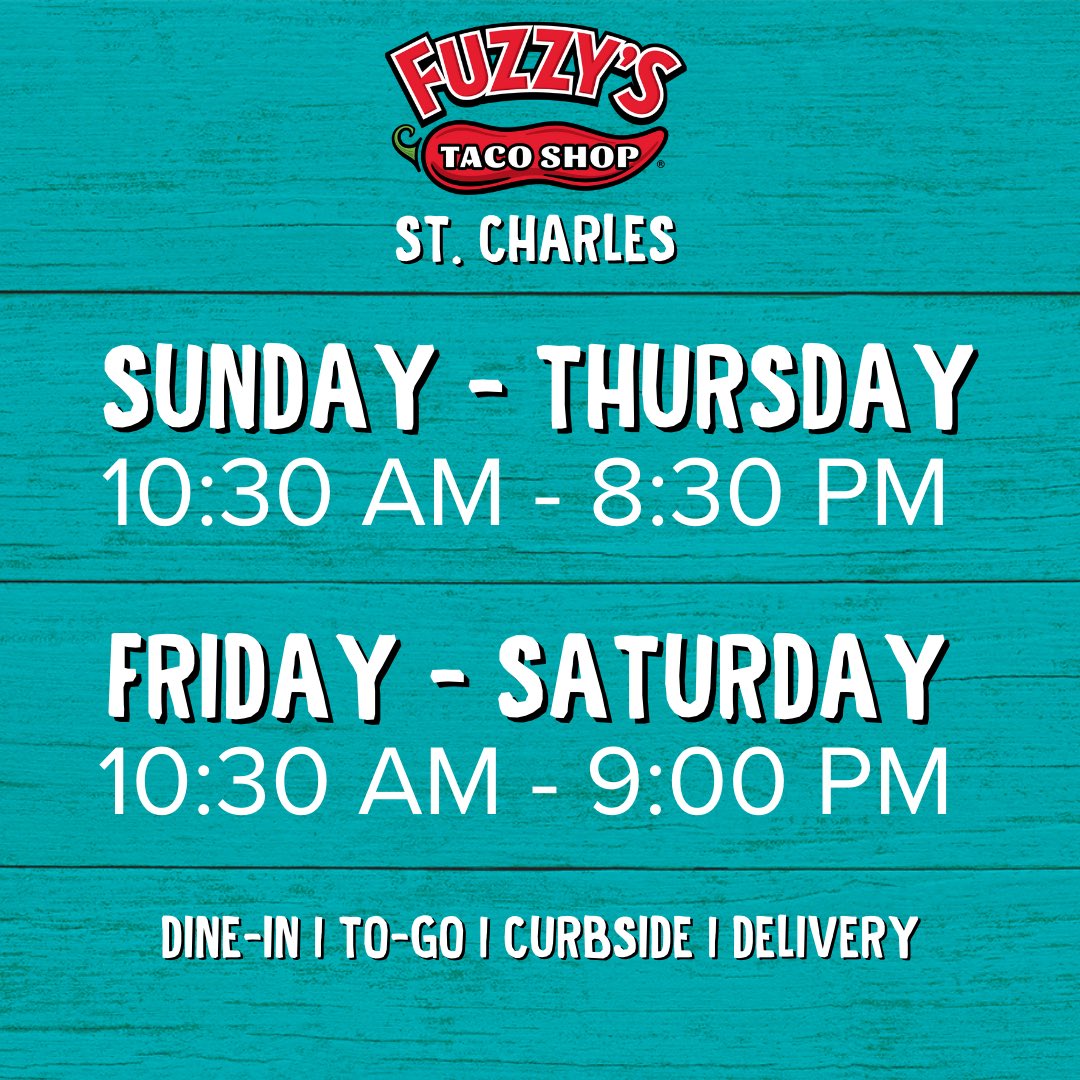 Hey Fuzzy’s Fans‼️ We’re back OPEN ON MONDAY’S 🙌👇👇👇👇👇👇