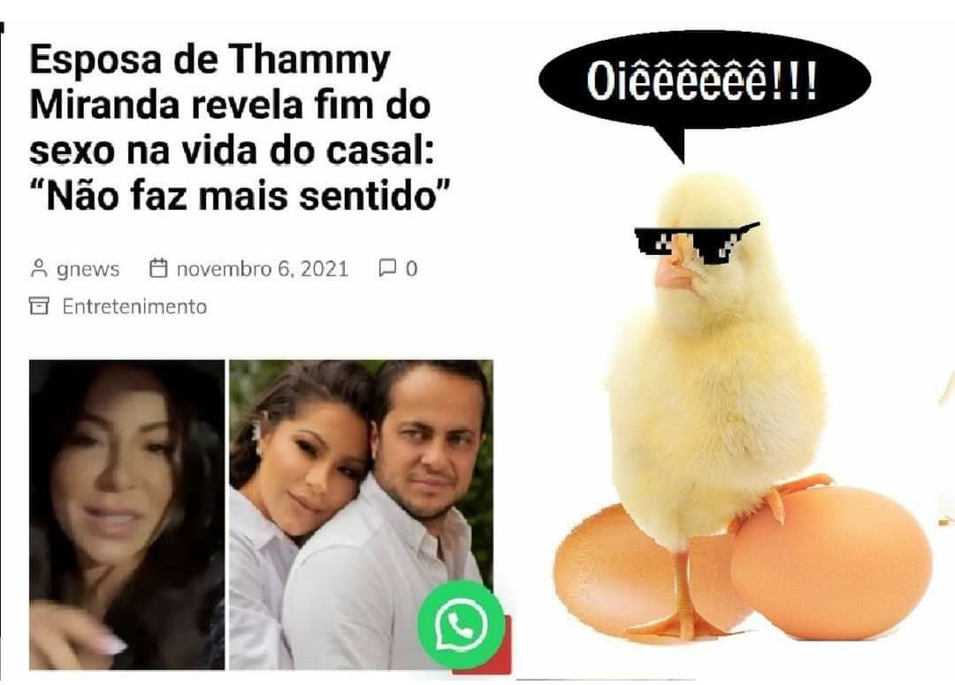 Será que só agora a esposa se deu conta?🤔😏