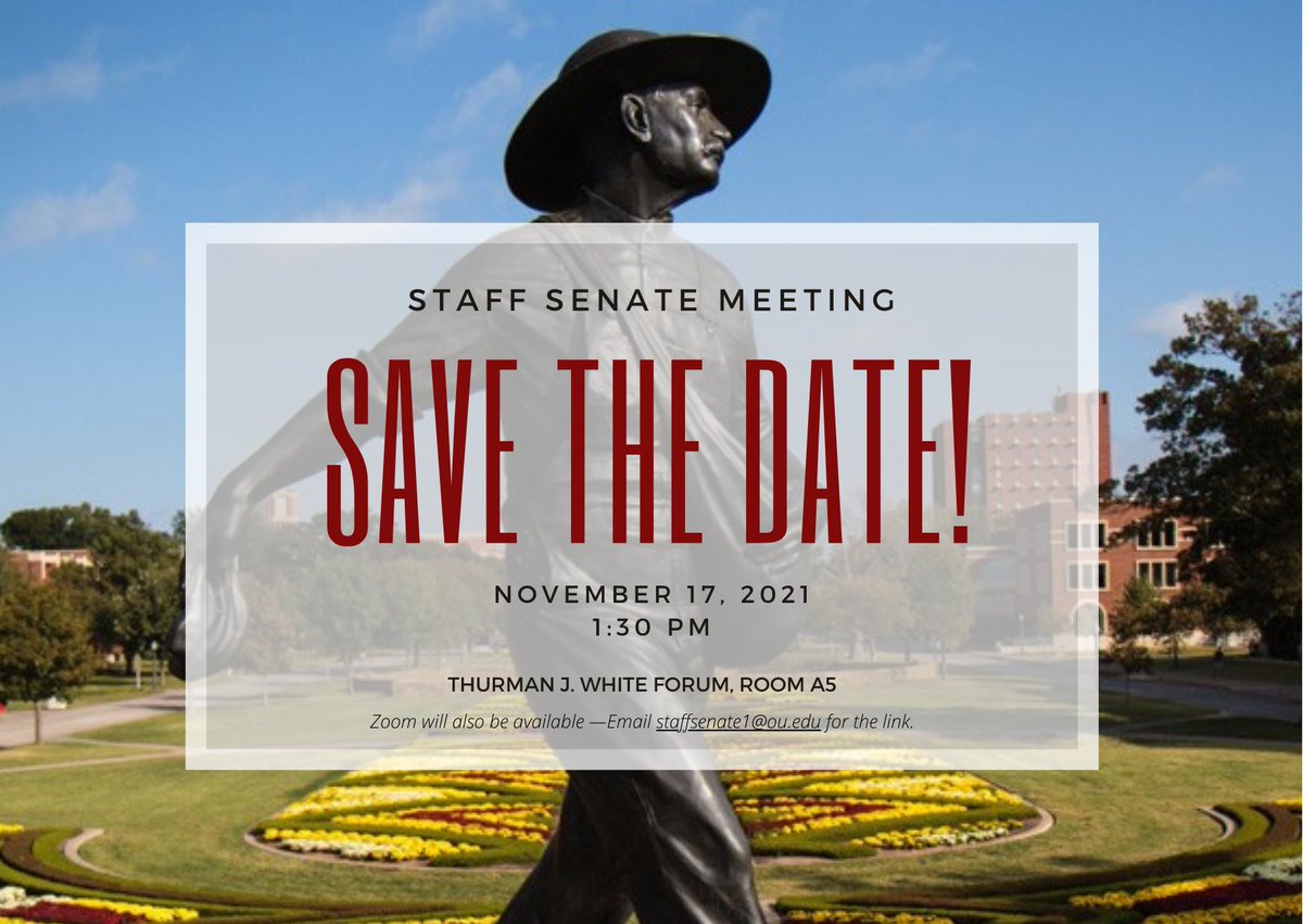 All Norman Monthly and Hourly staff are welcome to attend.