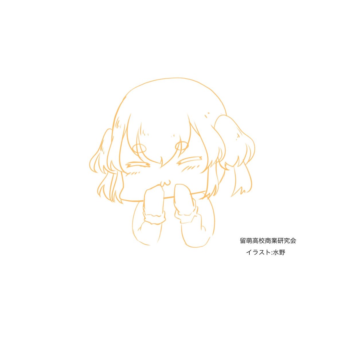 ＃毎日るるもっぺーず

✰394日目✰

手袋ほかほかベールちゃん🍰

＃イラスト　＃絵　＃illustration