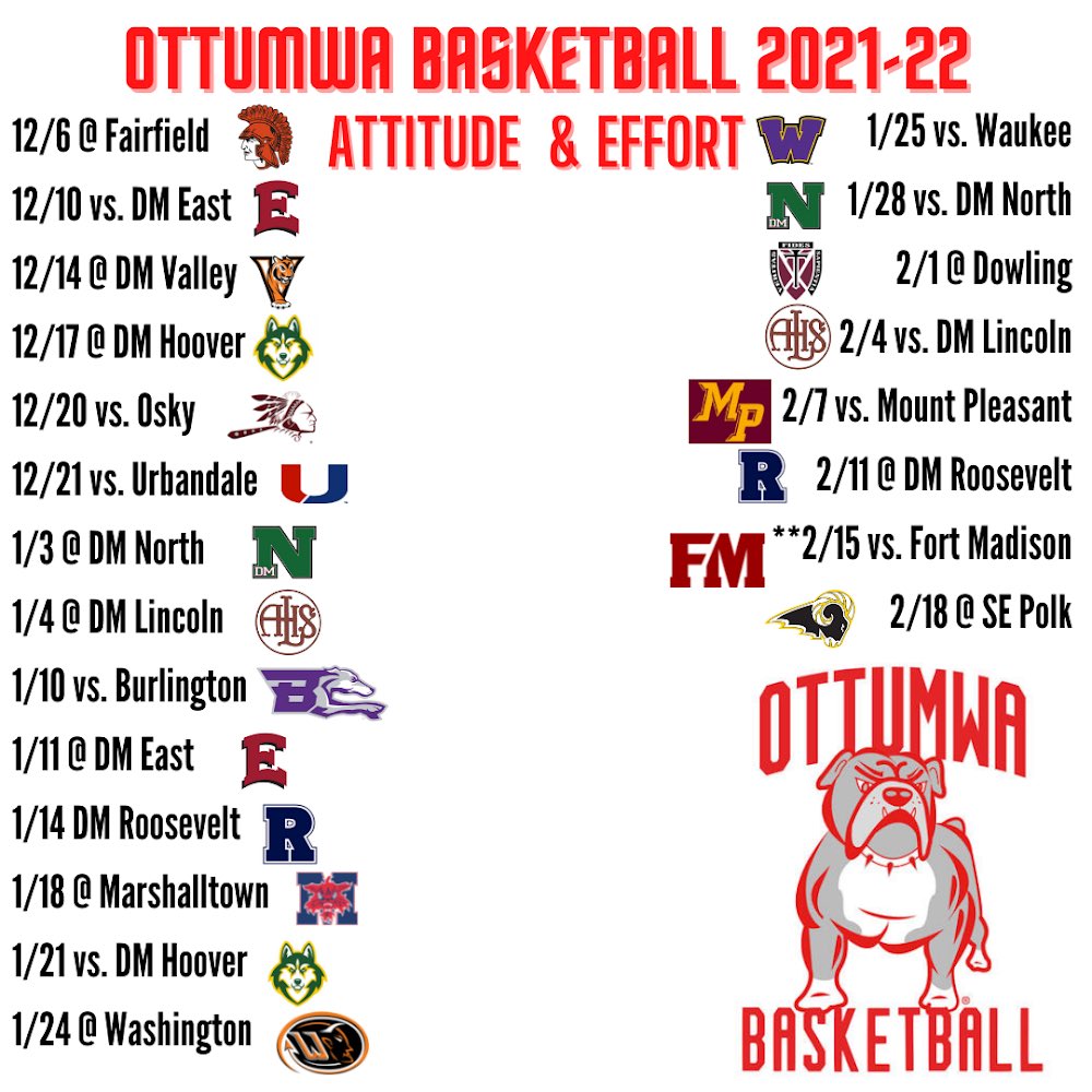 One week until bulldog basketball starts! @OttumwaHoops