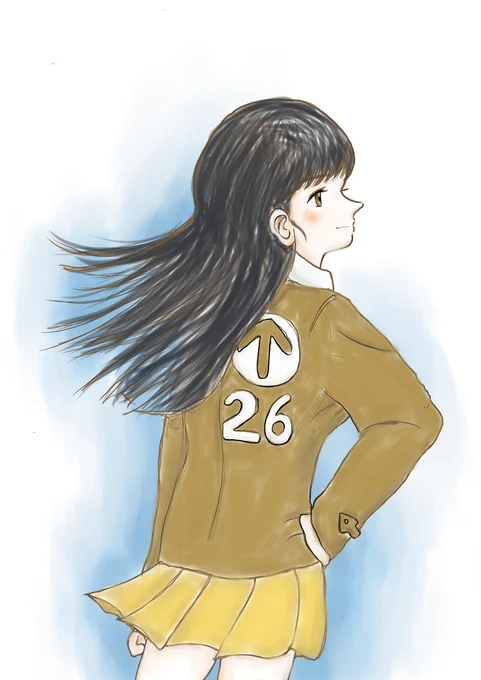 チハタンの旋風(かぜ)絹代の巻 #漫画 #ガルパン #ガールズ&パンツァー #マンガ #ちばてつや #知波単学園 #西絹代 
