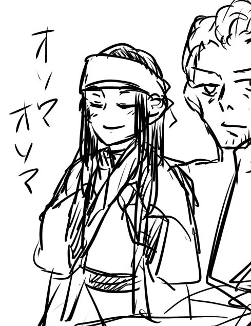 リパさん落書き 