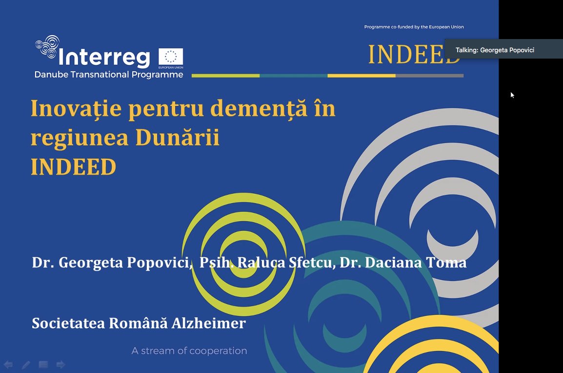 IndeedProject's tweet image. ✨INDEED at National Conference of Family Doctors, Romania, an online event, with more than 2000 registered physicians.The project was presented by Georgeta Popovici and Daciana Toma.
cnmf.mediamed.ro