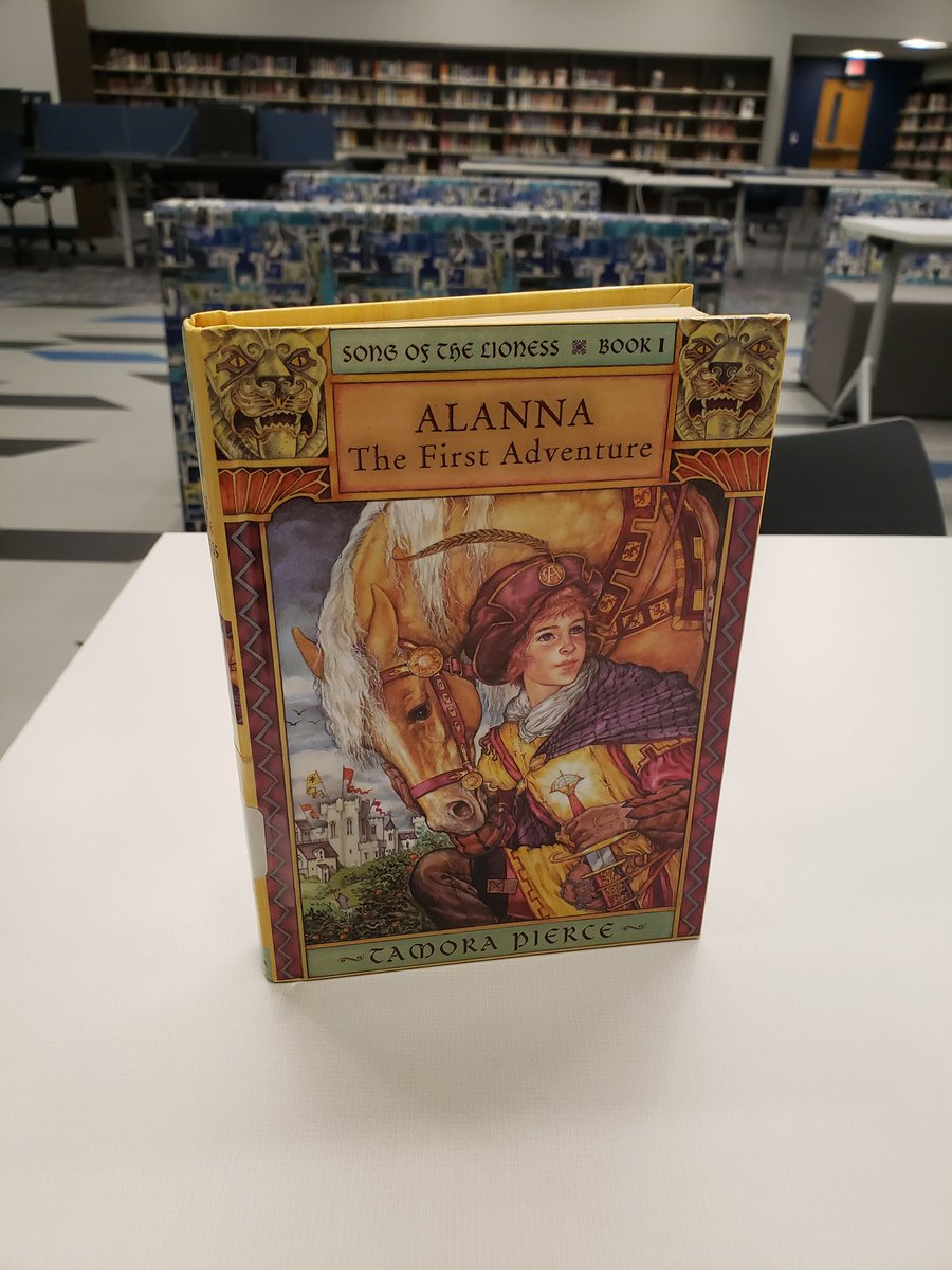 center_nm's tweet photo. "Alanna" is the Charger Reading Program book of the week.Stop by and  check it out! https://t.co/bbchR00PZP