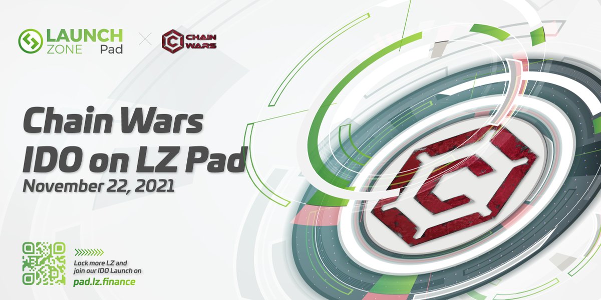 launchzoneann's tweet photo. Happy Monday #LaunchZonians!

🔥🔥 Mark your calendar for the #IDO of the incredible @ChainWarsgg on Nov 22, 2021! 😍😍

☝🏼 ChainWars is a space-themed digital collectible card game on #blockchain. 🚀

📌 Follow @launchzoneann and @ChainWarsgg for the latest updates!

#p2e #bsc https://t.co/JNqaarKVYO