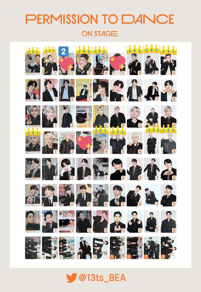 _btsarmy_______'s tweet photo. BTS PTD ミニフォト交換
譲:💖
求:👑

複数枚の重複があったため、交換を探しています😵‍💫同メンバー同士の交換が可能な方いらっしゃいましたら、気軽に声かけてくださると嬉しいです😊

#btsミニフォト交換 https://t.co/X0VGAO6hdr