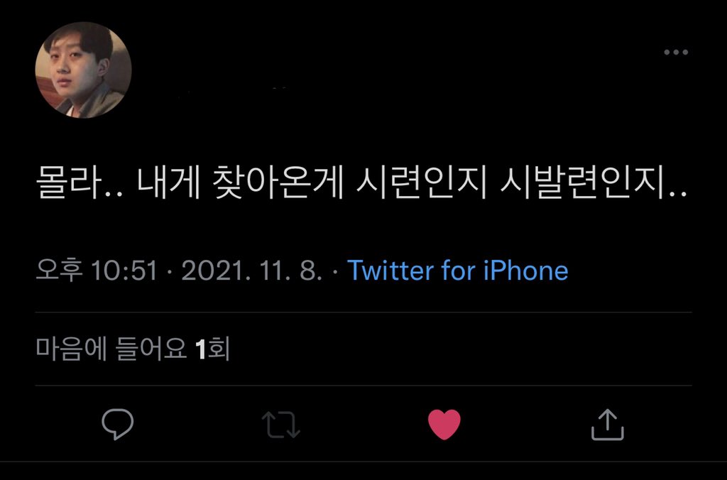 _n3v3rdi3's tweet photo. 몰라...
내게 찾아온게 시련인지 시발련인지... https://t.co/epvzU2zoEi