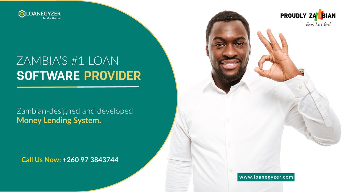 loanegyzer's tweet photo. We provide Zambian🇿🇲 financial institutions with a Digital Lending Platform that is flexible enough to keep up with the rapidly evolving MONEY LENDING landscape.

#proudlyzambian #digitallending #fintech #fintech4u #credit #innovation #digitaltransformation #microfinance https://t.co/t3TEGG0mkb