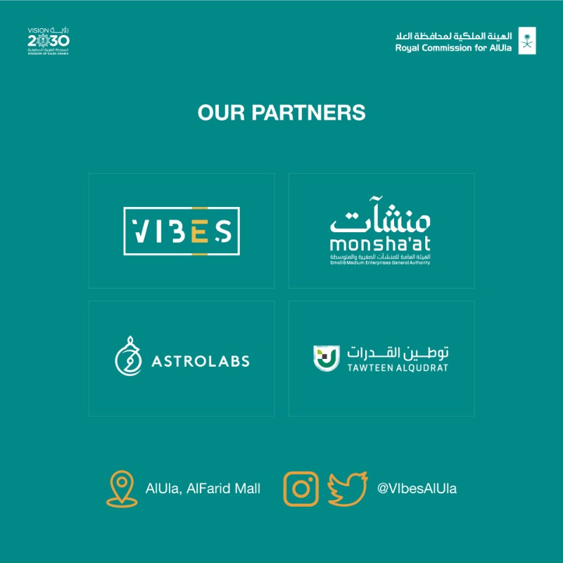 RCU_SA's tweet photo. As we empower #AlUla citizens and build economic diversity, @VibesAlUla the Entrepreneurial Enablement Hub will soon provide capability-building programs, workshops and events to accelerate commercial and professional development across all sectors