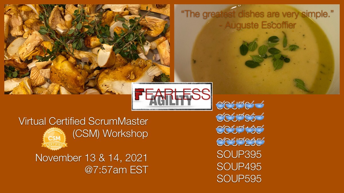 FearlessAgility's tweet photo. https://t.co/8WaMOAamof
#scrummaster #csmcertification #csmtraining #csms #csm2021 #scholarshipprogram #sharetheopportunity #sharethispost #sharepost #befearless https://t.co/49csWvOCqI