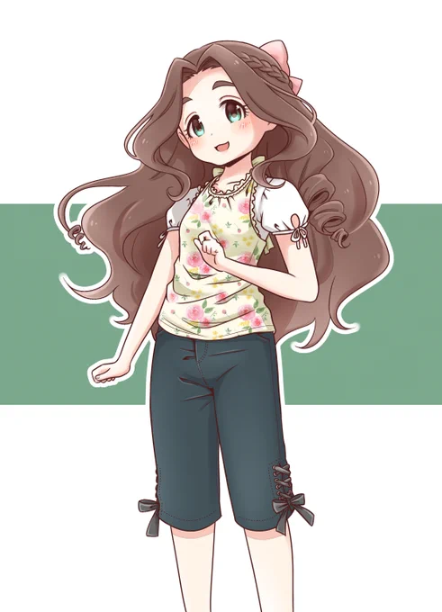 ⑧日下部若葉姉さん
ホルターネックになってる
#リプ来たキャラに自分の私服を着せる 