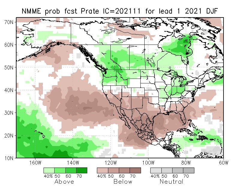 New seasonal data in for #Winter 2021-22 suggests above normal temperatures for much of the country, with wet conditions north and dry conditions south. That isn’t to say we won’t get cold shots, though, and this data tends to be warm-bias. #INwx #ILwx #OHwx #MIwx #WIwx #USwx