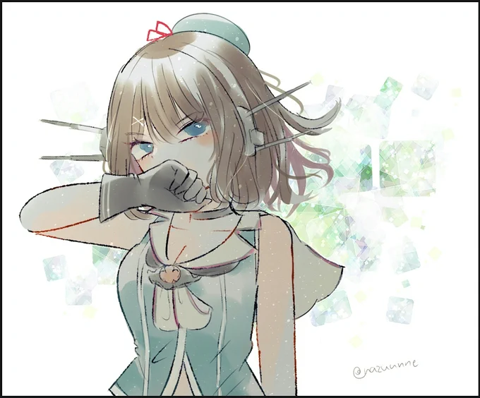 摩耶様おめでとう🌅
#艦これ版深夜の真剣お絵描き60分一本勝負
#艦これ版真剣お絵描き60分一本勝負_20211108 