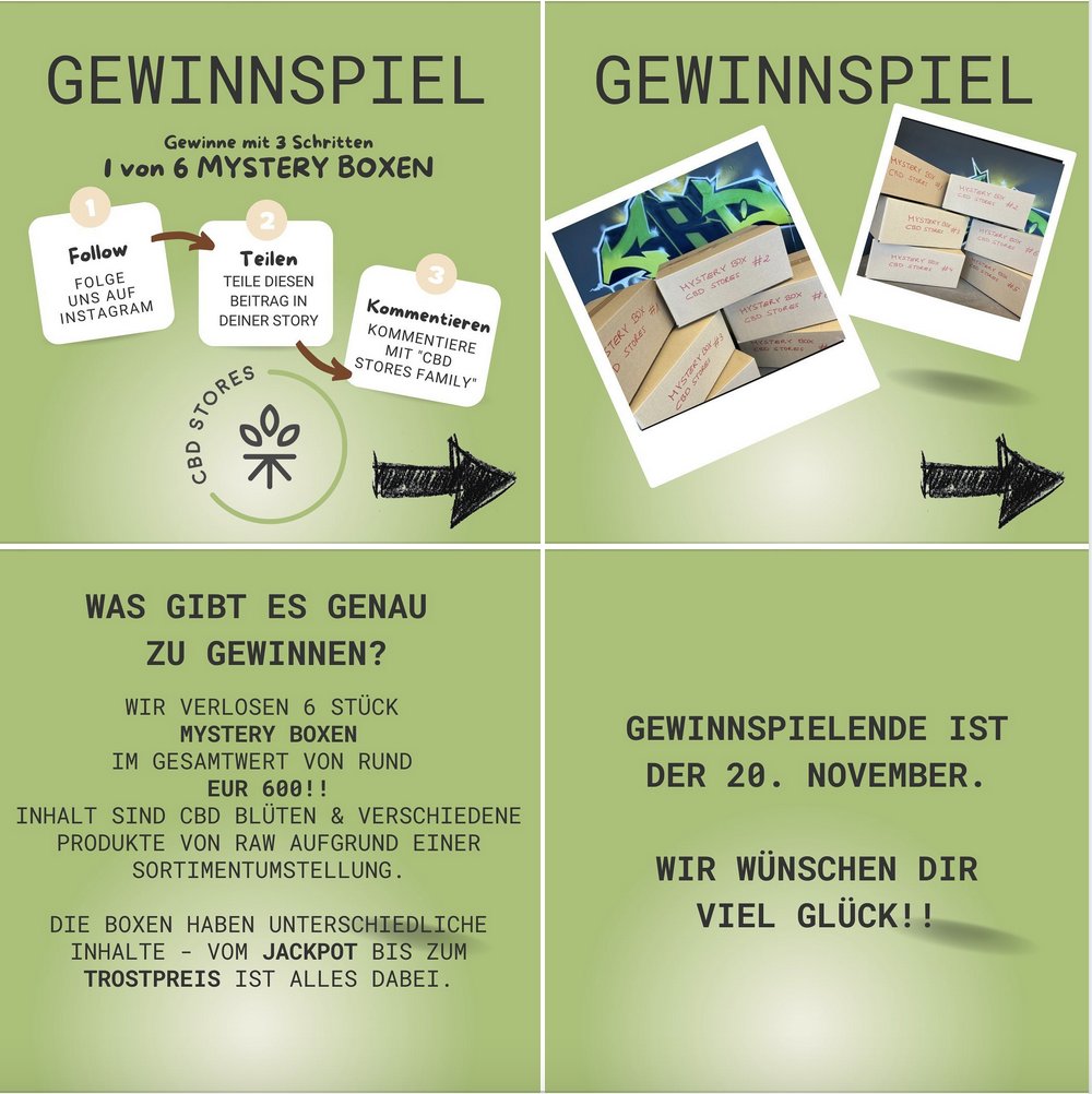 SocialMediaADS9's tweet photo. 🔥GEWINNSPIEL🔥 Aufgepasst! Wir haben unser Lager geräumt und für euch ein MEGA GEWINNSPIEL auf die Beine gestellt! Zu gewinnen gibt es 6 MYSTERY BOXEN
im Gesamtwert von € 600! Viel Erfolg 🙌🏼 🍀 #cbdstores #gewinnspiele #cbdprodukte https://t.co/eA63FlR3VY https://t.co/DhRAdbyY1q
