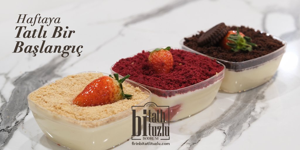 Bitatlituzlu's tweet photo. ✔Bu güzel Pazartesi gününde haftaya tatlı bir başlangıç yapabilirsiniz...
☎️ (0252) 316 75 84
https://t.co/pvxNxexNiA
#bodrum #bitatlıtuzlu #pastane #tatlı #kurabiye #ekmek #simit #börek #tatlıkurabiye #tasarımpasta #özelsipariş #kutlamapastası #sizeözelpasta #ekşimaya #baklava https://t.co/mpE94CIgrA