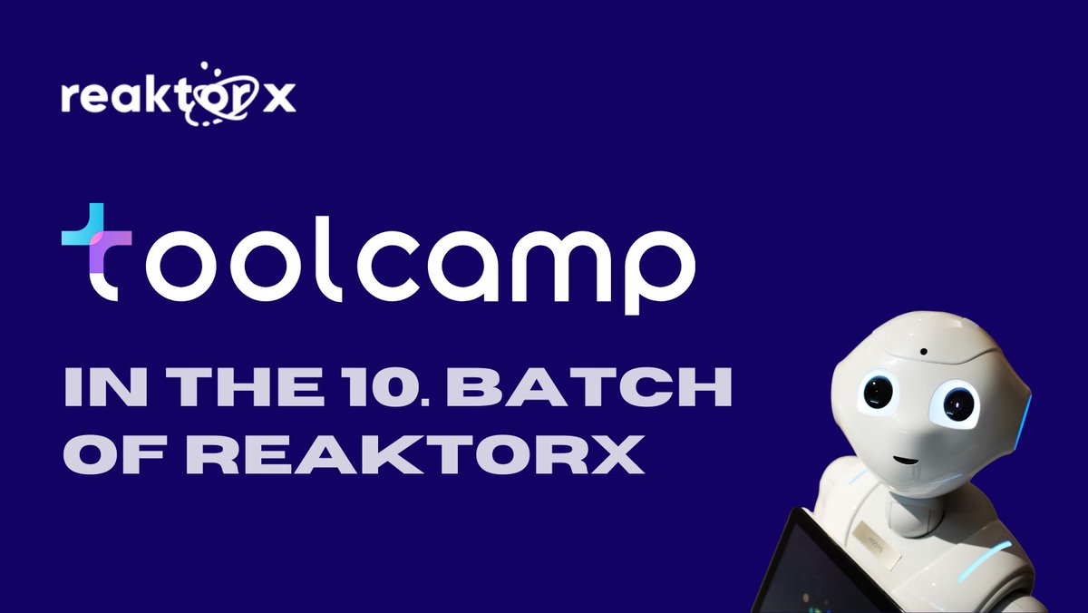 camp_tool's tweet photo. We are happy to announce that we are taking part in Pre-Accelerator ReaktorX. #ToolCamp was chosen as one of the top start-ups talking part in this batch! 💥 

Can't wait to grow our business! Keep your fingers crossed! 👍 https://t.co/RcUvZO2lpp
